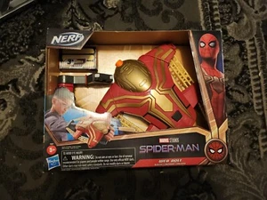 Marvel Spider-Man Web Bolt Nerf Blaster with 3 Elite Nerf Darts NEW Hasbro Clean - Picture 1 of 2