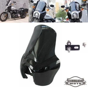 Headlight Fairing Windshield For Harley Softail Street Bob FXBB FXBBS 2018-2024 - Picture 1 of 9