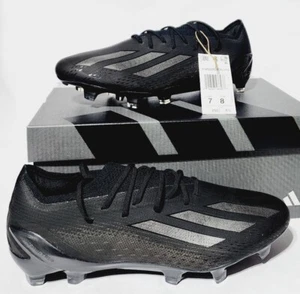 Scarpe da calcio uomo taglia 7 Adidas X Speedportal.1 FG GZ5106 nere tacchetti calcio NUOVE - Foto 1 di 9
