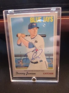 2019 Topps Heritage Danny Jansen Real One Rookie Autograph Auto Red Sox HOT!!⚾🔥 - Picture 1 of 13