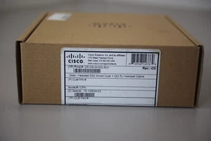 Cisco Headset 532 Wired Dual On-Ear w/ Quick Disconnect RJ9 Cable CP-HS-W-532-RJ - Zdjęcie 1 z 3