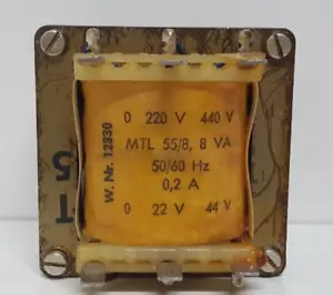 TRANSFORMER 0 220V 440V 50/60 HZ - Picture 1 of 8