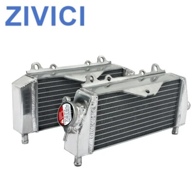 Radiador completo de aluminio apto para Kawasaki KX125 KX 125 2003-2008 2004 2005 2006 2007 Foto 1 de 4