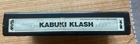 SNK KABUKI KLASH NEOGEO AES SNK Used 
