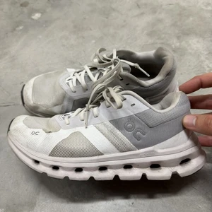 On Cloudrunner Womens Running Shoes White/Frost US 7.5 - Picture 1 of 9