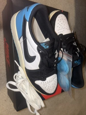 Nike Air Jordan 1 Low OG Azul Polvo “UNC”, CZ0858-104, Talla 7/8.5W  Foto 1 de 4