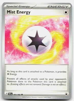 Pokemon Mist Energy Uncommon SV05: Temporal Forces 161/162 LP - Image 1 of 2