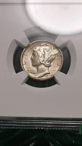 1945-D Mercury Dime 10c MS67 Pretty Toning ! - Picture 1 of 5