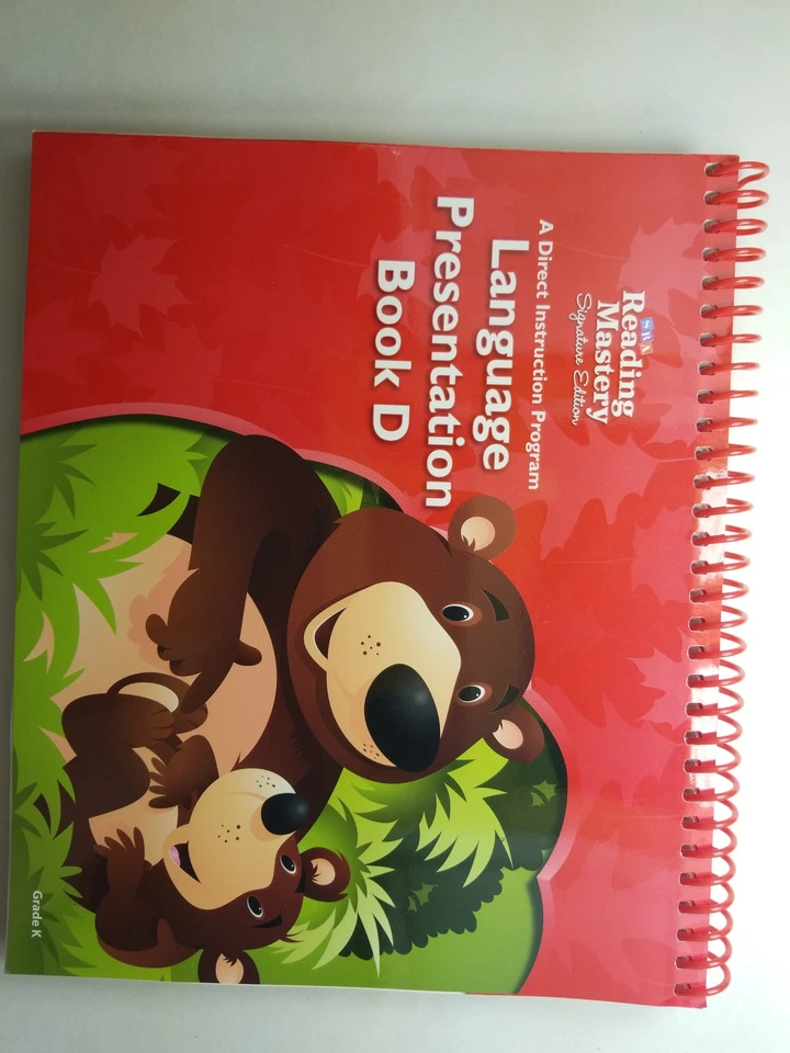Reading Mastery Language Arts Strand Grade K, Presentation Book D by McGraw Hill (2007, Spiral)