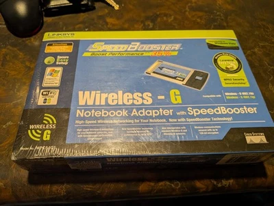 Linksys PCMCIA Adapter WPC54GS - Image 1 of 2