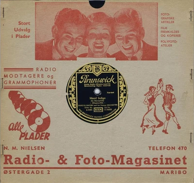 DUKE ELLINGTON Bundle of Blues / Mood Indigo German 1933 78rpm Brunswick A 9461 - Image 1 of 3