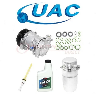 UAC AC Compressor & Component Kit for 1996-1999 GMC K1500 Suburban - Heating rh Foto 1 de 4
