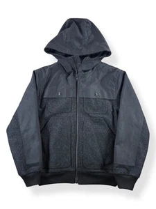 Chaqueta grande para hombre Filson X Pendleton lana carbón mal tiempo sudadera con capucha Mackinaw - Imagen 1 de 11