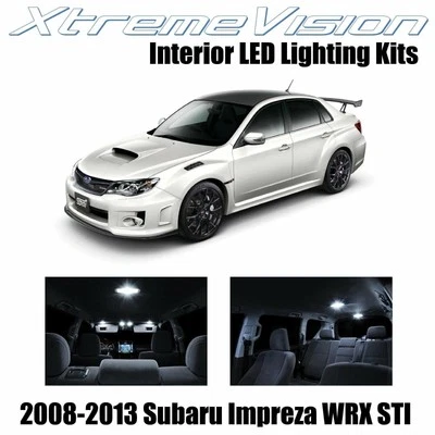 LED interior XtremeVision para Subaru Impreza WRX STI 08-13 (6 PIEZAS) blanco puro Foto 1 de 4