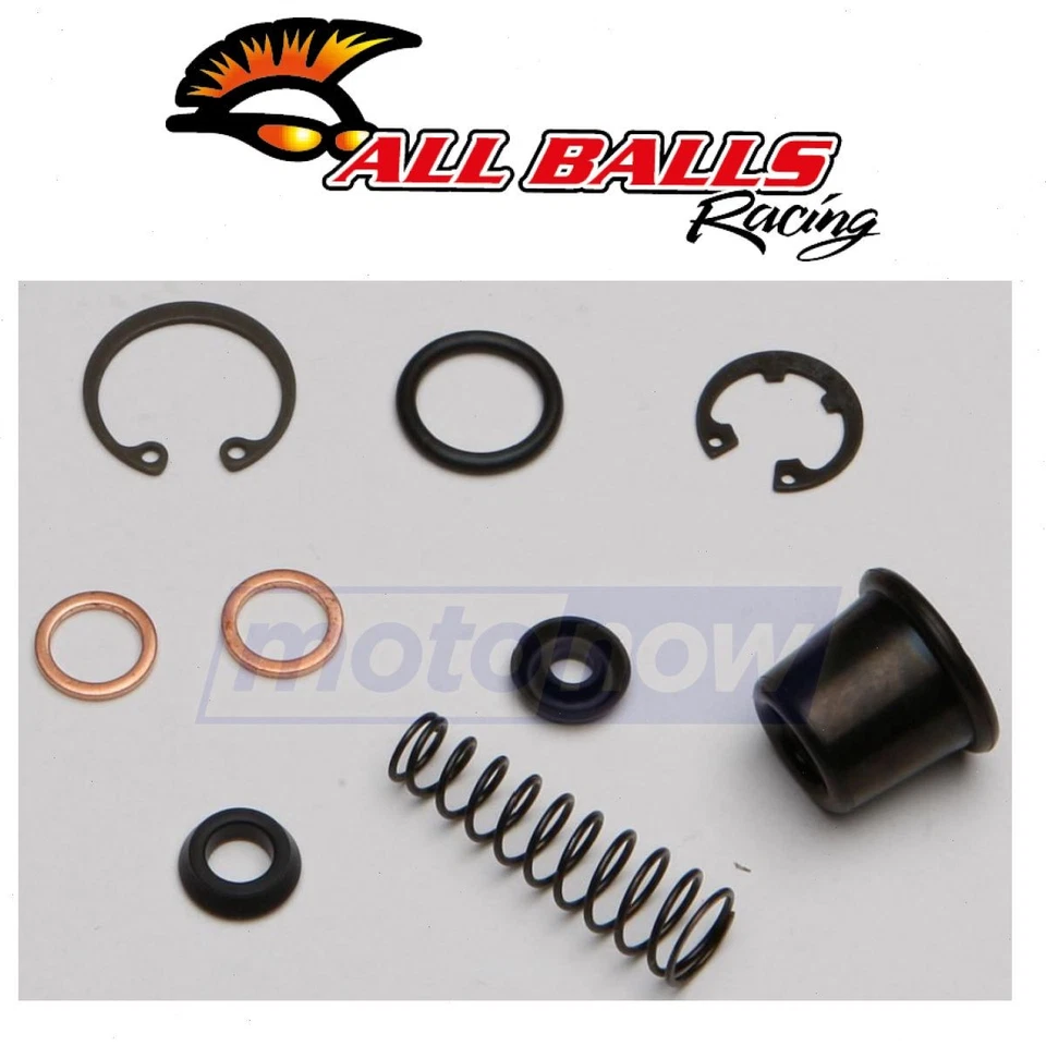 All Balls Rear Master Cylinder Rebuild Kit for 2006-2010 Kawasaki ZX1000 wv - Imagem 1 de 4
