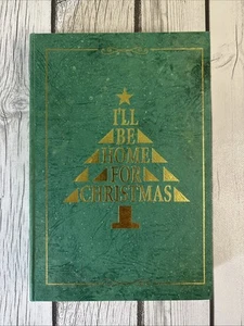 Vintage Mr. Christmas "I'll Be Home for Christmas" animiertes Musikbuch. Funktioniert - Bild 1 von 13