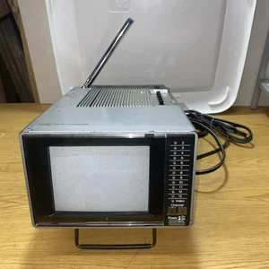 Portavideo Model TV-4000 W/ Battery Pack Portable 4" Color CRT TV Works- Read - Picture 1 of 15