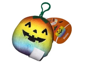 Staley The Pumpkin Squishmallows Halloween Clip On 3.5" Plush - Picture 1 of 5