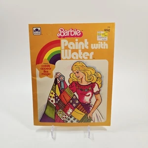 Vintage Barbie Paint With Water Coloring Book 1983 Clean - Bild 1 von 8