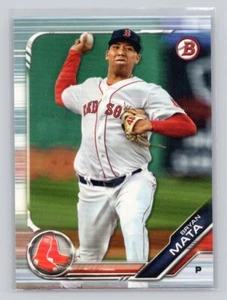 Bryan Mata 2019 Bowman Baseball Prospect #BP-140 Boston Red Sox - Picture 1 of 2