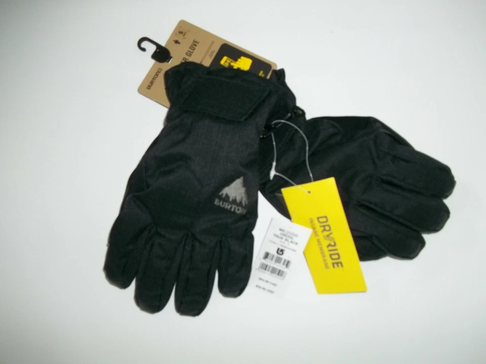 GUANTES BURTON DryRide Negros PYRO Aislados Tech Touch Invierno Para Hombres Talla PEQUEÑOS NUEVOS Foto 1 de 3
