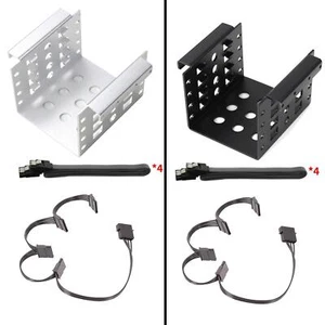 2,5 Zoll SSD Festplatten Caddy Halterungsrack mit 4 Einschüben Professionelle - Photo 1/7