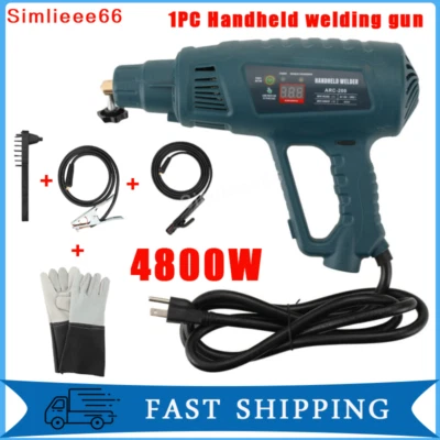 Pistola soldadora ARC pistola de soldadura digital MMA máquina soldadora eléctrica con kit IGBT Foto 1 de 4