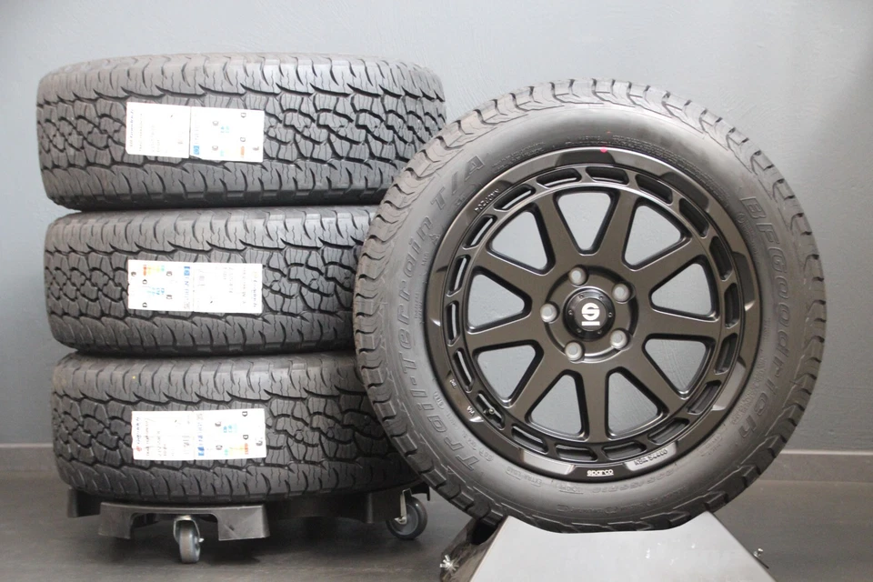 VW Bus T5 T6 6.1 Transporter Räder Alufelgen Sparco Gravel BF Goodrich Off Road - Bild 1 von 4