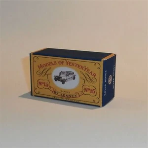 Matchbox Lesney Yesteryear 15 a Rolls Royce Silver Ghost C Style Repro Box - Picture 1 of 5