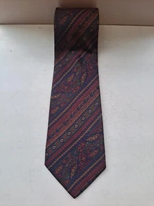 Vintage Original CHARLES JOURDAN Silk Tie Necktie - Picture 1 of 8