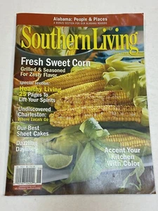 Southern Living Magazine June 2004 Fresh Sweet Corn Charleston Daylilies Alabama - Picture 1 of 1