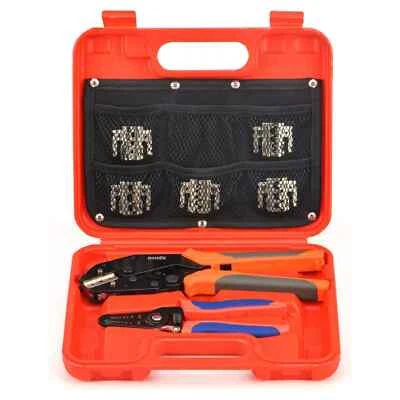 IWISS Quick Change Ratcheting Wire Crimper Tool