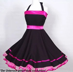 Kleid 50er Jahre zum Petticoat Rockabilly,Abiball,Konformation,Karneval Gr.38-42 - Bild 1 von 7