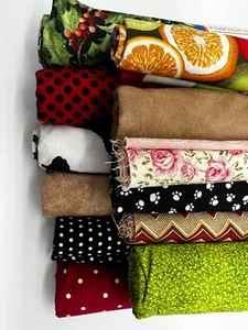 Quilting Fabric Cotton or Poly Suede Crafting Sewing NEW You Choose at Drop Down - Picture 1 of 45