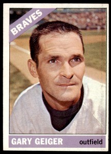 1966 Topps Gary Geiger  EX+ Atlanta Braves #286