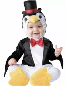 Incharacter Playful Penguin Animal Snow Infant Baby Halloween Costume 16061 - Picture 1 of 2