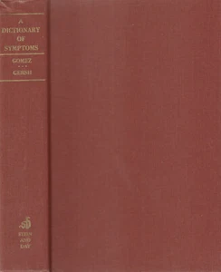 A DICTIONARY OF SYMPTOMS BY DR. JOAN GOMEZ, 1968 (MEDICAL DICTIONARY) - Bild 1 von 1