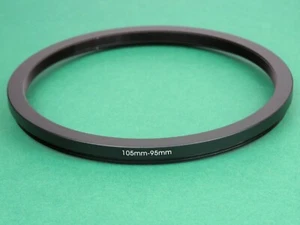 105mm-95mm Stepping Step Down Male-Female Lens Filter Ring Adapter 105mm-95mm - Picture 1 of 2