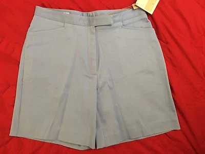 Cutter&Buck Sz 8 Golf Shorts Stretch Flat Front Light Blue NWT  - Image 1 of 4