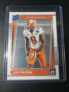 Justyn Ross - Chronicles Donruss Optic Draft Picks 2022 - Chiefs - Rated Rookie - Picture 1 of 2