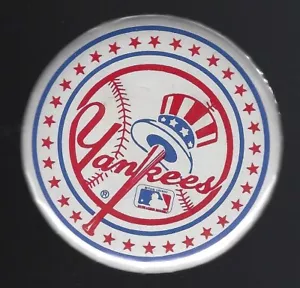 New York Yankees MLB Botón Pinback de 2,25 pulgadas Estilo PM-10 - Imagen 1 de 2