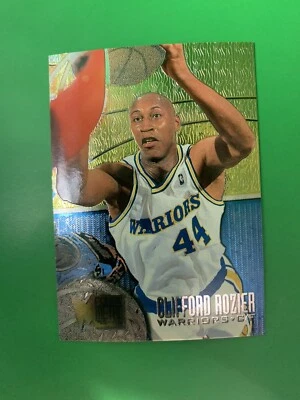1995-96 Fleer Metal Clifford Rozier Golden State Warriors #35 - Image 1 of 2