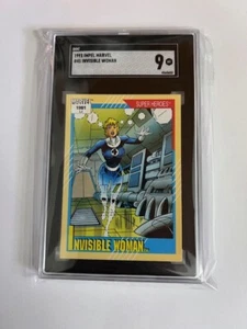 SGC 9 1991 Impel Marvel #41 Invisible Women Card PSA 9 - Picture 1 of 1