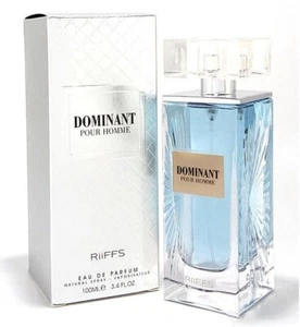 RIIFFS DOMINANT POUR HOMME 3.4 oz / 100 ml EAU DE PARFUM FOR MEN- 100% AUTHENTIC - Picture 1 of 3