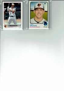 2022 Topps Heritage Baseball Baltimore Orioles Team Set (7) Base Cards ++++ - Picture 1 of 2