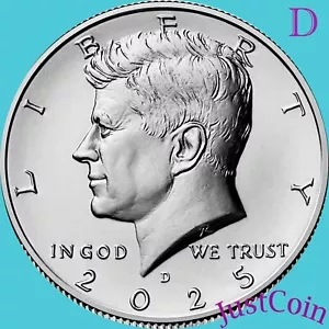 2025-D KENNEDY HALF DOLLAR CLAD BANKFRISCH - Bild 1 von 2