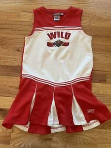 Vintage Reebok Hockey NHL Minnesota Wild Cheer Uniform Large 14 Stitched1 - Picture 1 of 7
