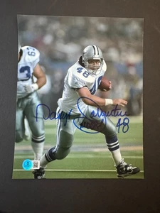 Daryl Johnston Hot autographed signed Cowboys Emmitt 8x10 photo Beckett BAS coa - Picture 1 of 1