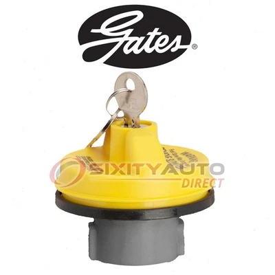 Gates Gas Fuel Tank Cap for 2004-2011 GMC Yukon 6.2L 5.3L 6.0L V8 - Gasoline nc Foto 1 de 4