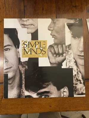 SIMPLE MINDS - ONCE UPON A TIME - 12" VINYL LP ALBUM RECORD & INNER - VG / EX - Image 1 of 4